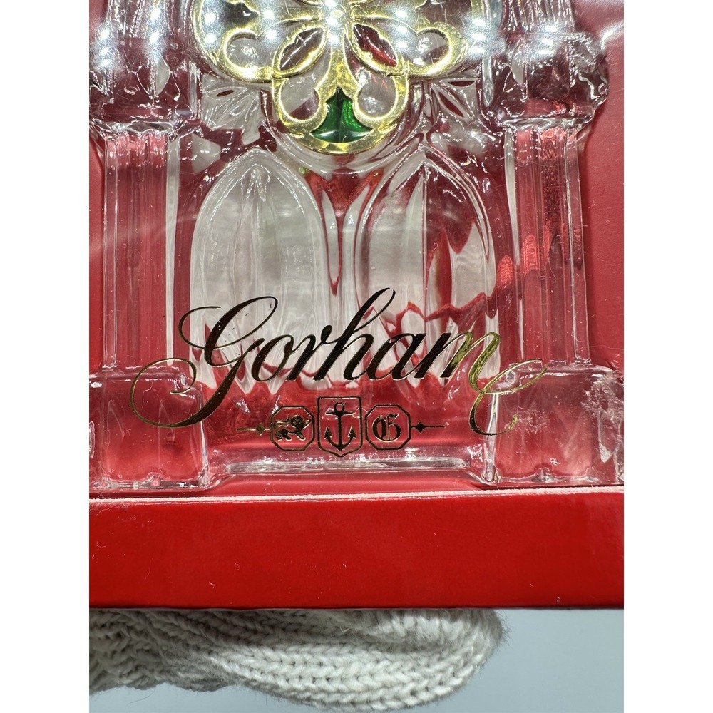 Gorham FRENCH CATHEDRAL ROSE WINDOW Ornament with box